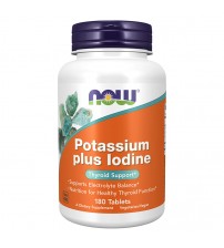 Калій йод Now Foods Potassium Plus Iodine 180tabs